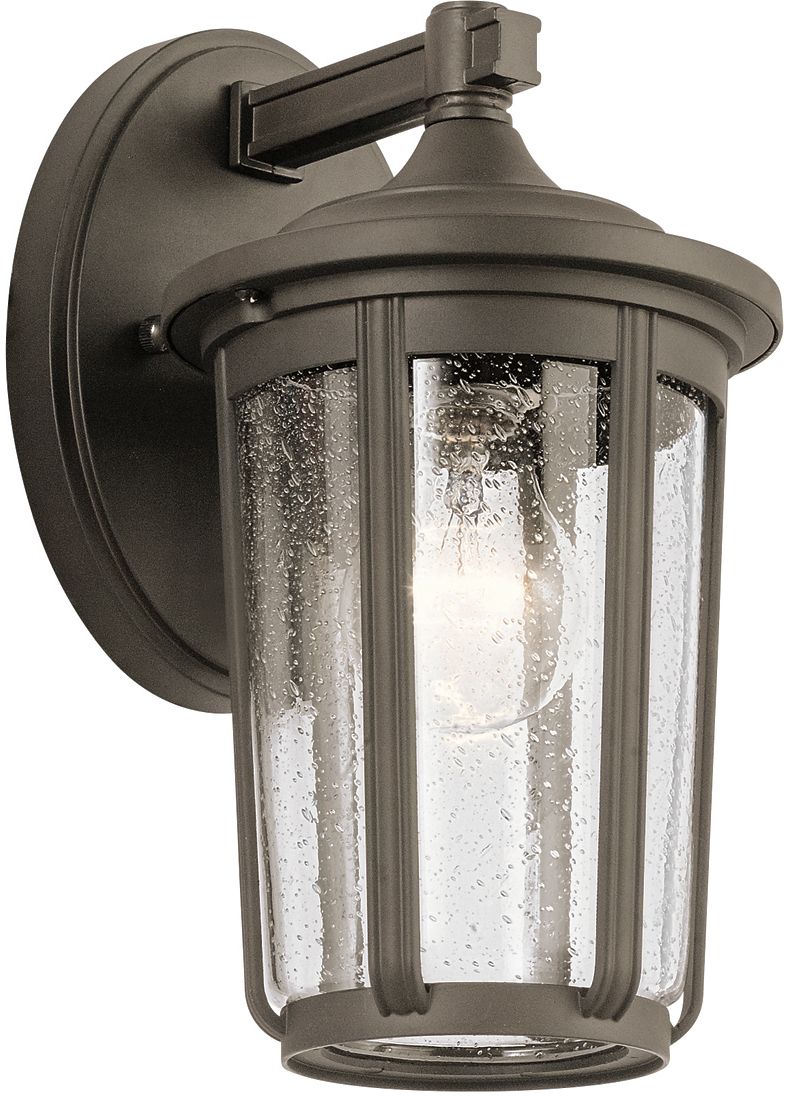 Quintiesse Fairfield applique murale extérieure 1x60 W transparent-marron QN-FAIRFIELD-M-OZ