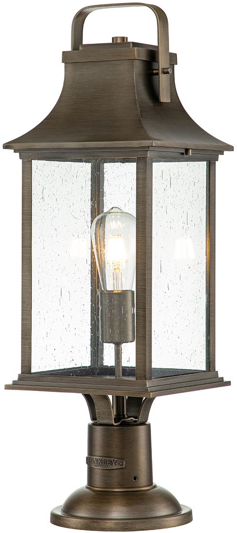 Quintiesse Grant lampadaire extérieur 1x60 W marron QN-GRANT3-L-BU