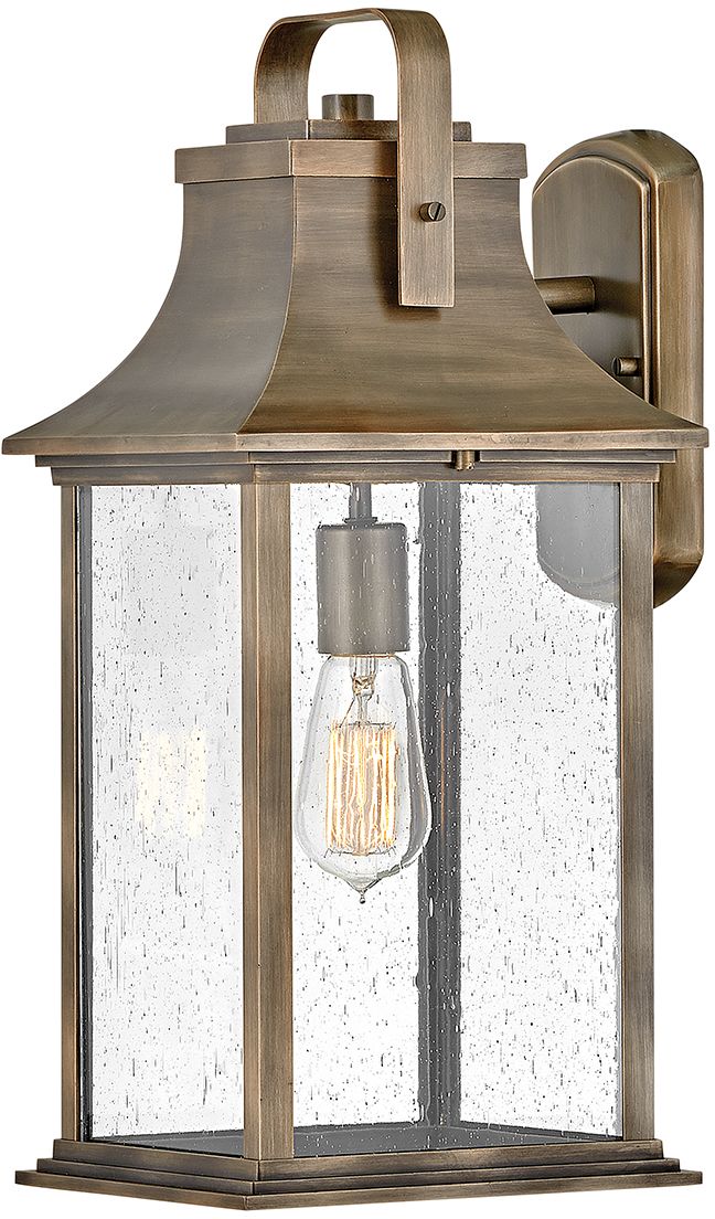 Quintiesse Grant applique murale extérieure 1x60 W marron QN-GRANT-M-BU