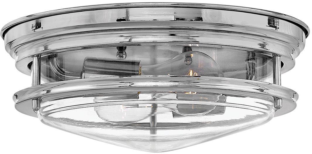 Quintiesse Hadrian plafonnier 2x40 W chrome-transparent QN-HADRIAN-FS-CM-CLEAR