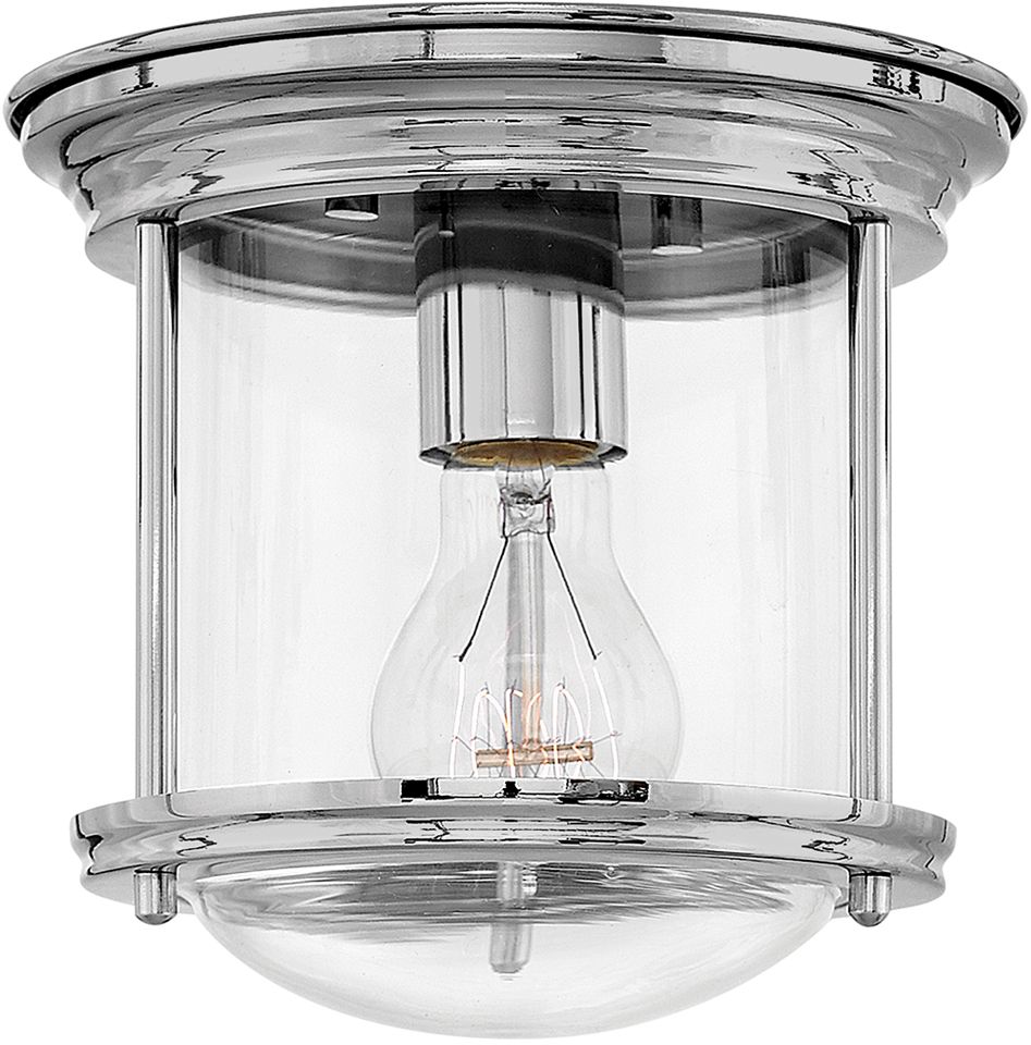 Quintiesse Hadrian plafonnier 1x60 W chrome-transparent QN-HADRIAN-MINI-F-CM-CLEAR