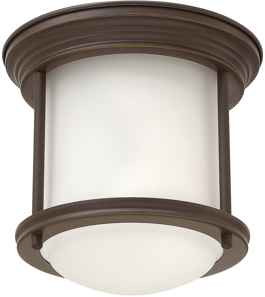Quintiesse Hadrian plafonnier 1x60 W verre opalisé-marron QN-HADRIAN-MINI-F-OZ-OPAL