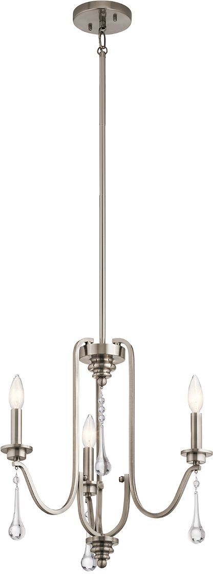 Quintiesse Karlee lampe suspendue 3x60 W QN-KARLEE3