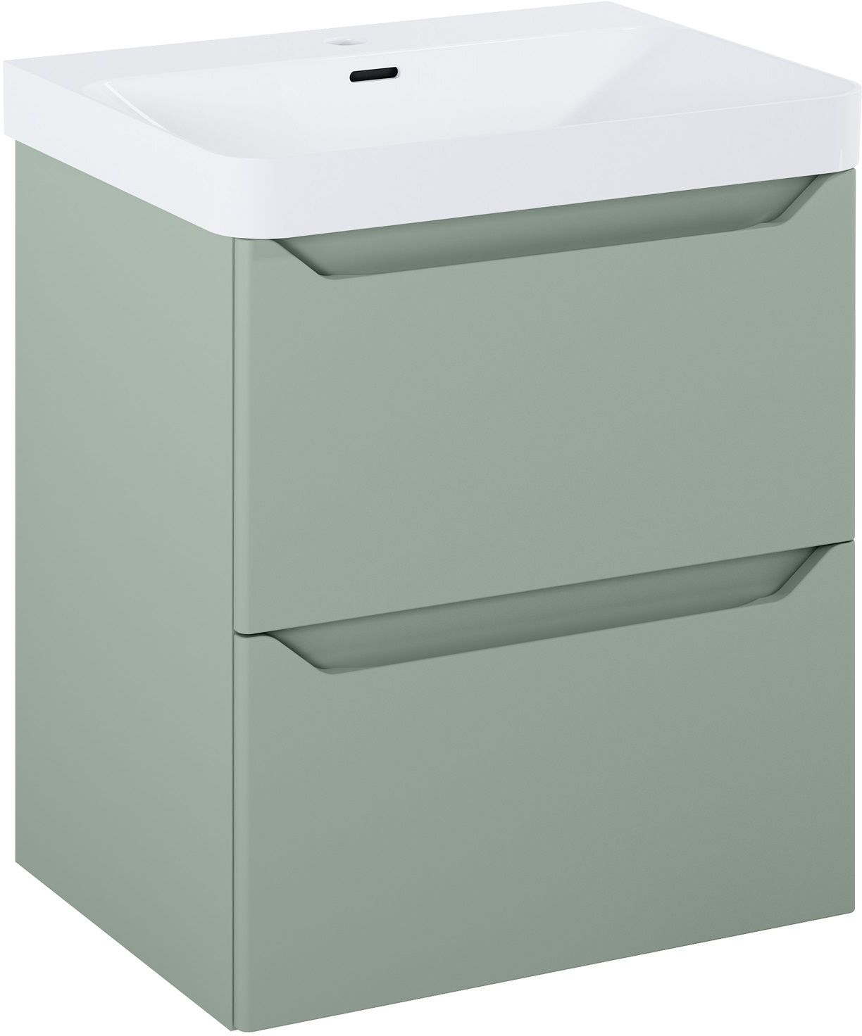 Elita Helo armoire 58.5x44.2x63.5 cm sous-lavabo suspendu RE010600201470