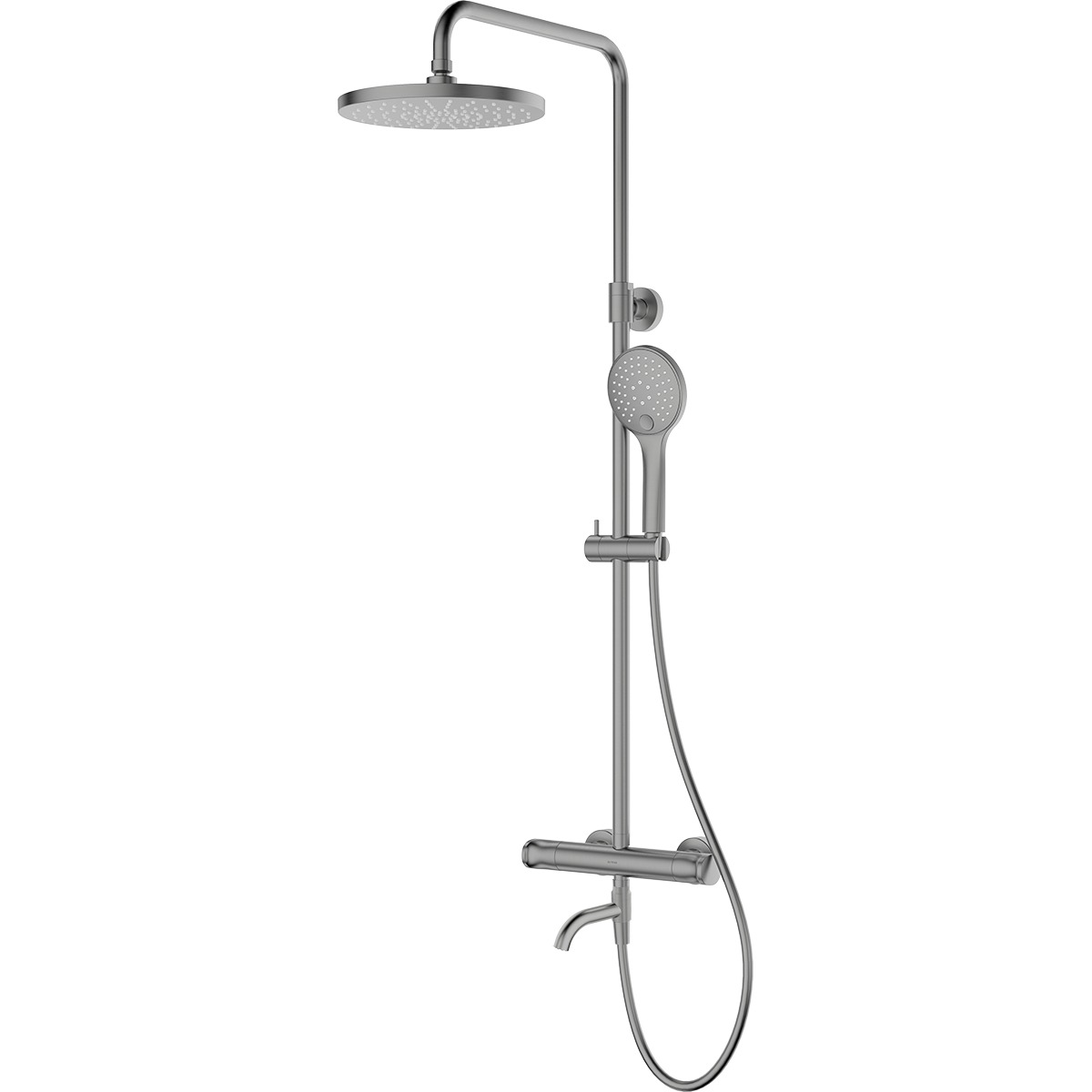 Set ensemble de douche Oltens Vatten 36505910, bec pour mitigeur Oltens Numa 39106910