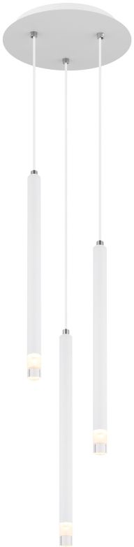Globo Lighting Ryan lampe suspendue 3x4 W blanc 15629W-3