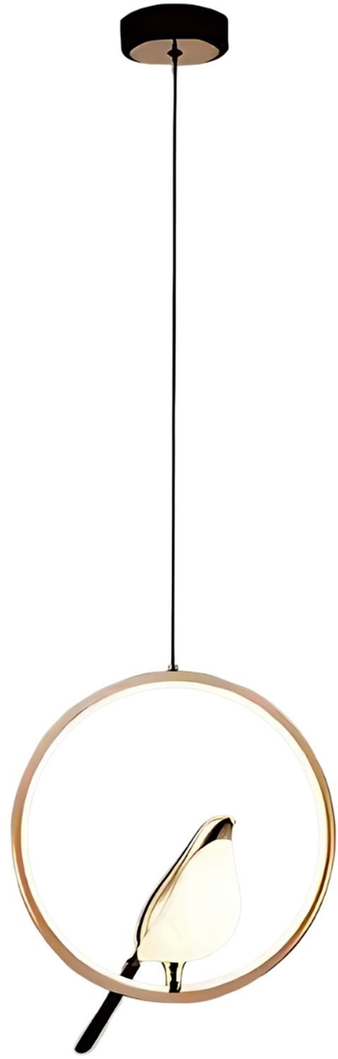 Abigali Bird lampe suspendue 1x18 W doré LWPB-OK