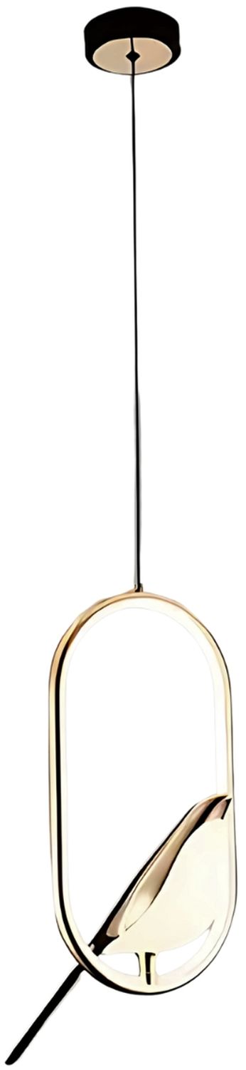 Abigali Bird lampe suspendue 1x18 W doré LWPB-OW