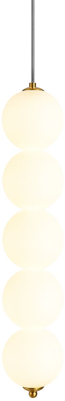 Abigali Pontti5 lampe suspendue 5x15 W doré-laiteux LWKM5