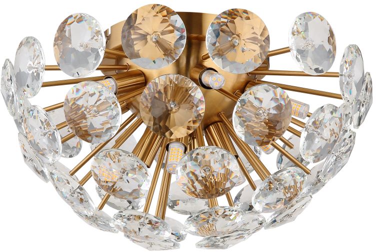 Globo Lighting Virina plafonnier x7 W doré 16047D