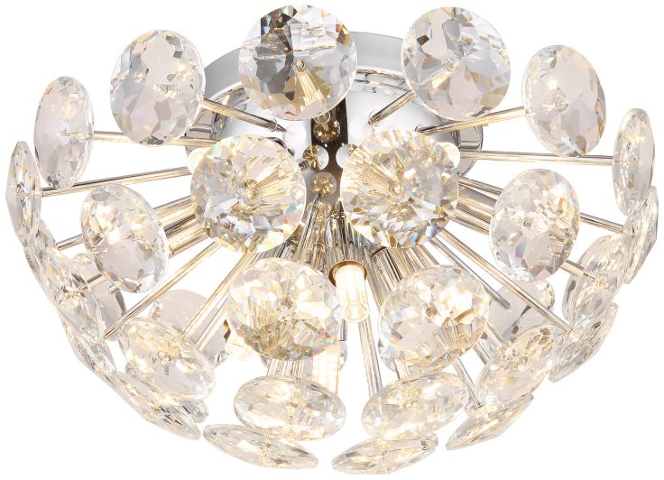 Globo Lighting Virina plafonnier x7 W chrome 16047DC