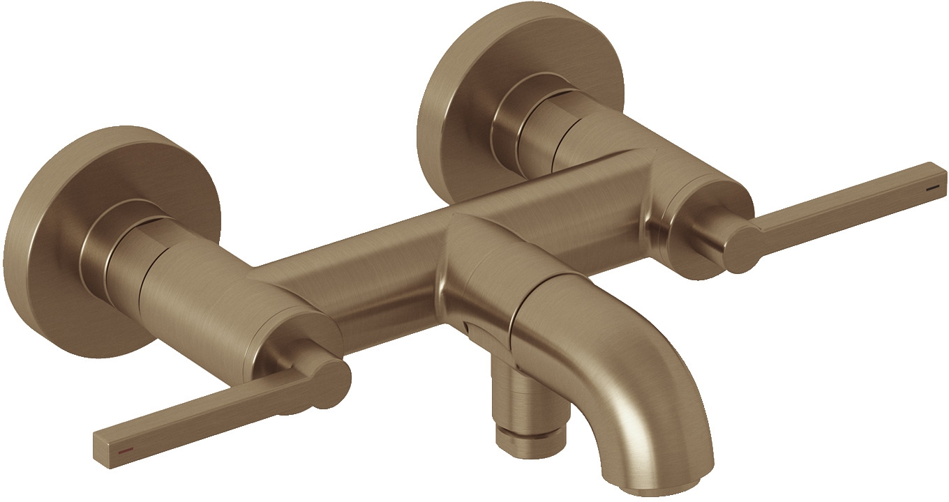 Kludi Nova Fonte Puristic mitigeur bain-douche murale || 20540N115