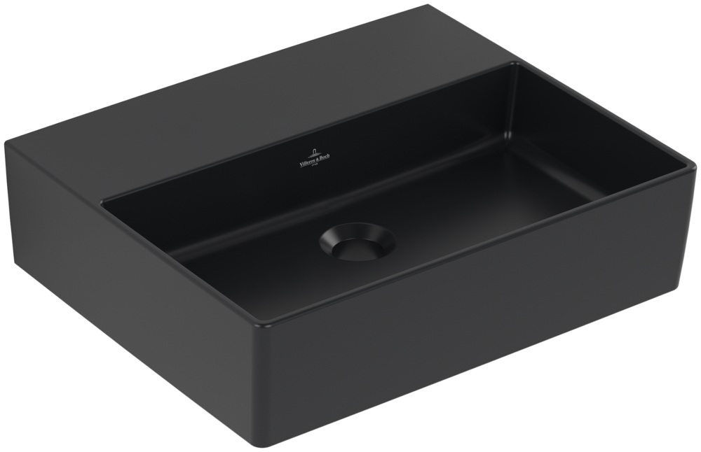 Villeroy & Boch Memento 2.0 lavabo 50x42 cm rectangulaire classique noir mat 4A2253R7