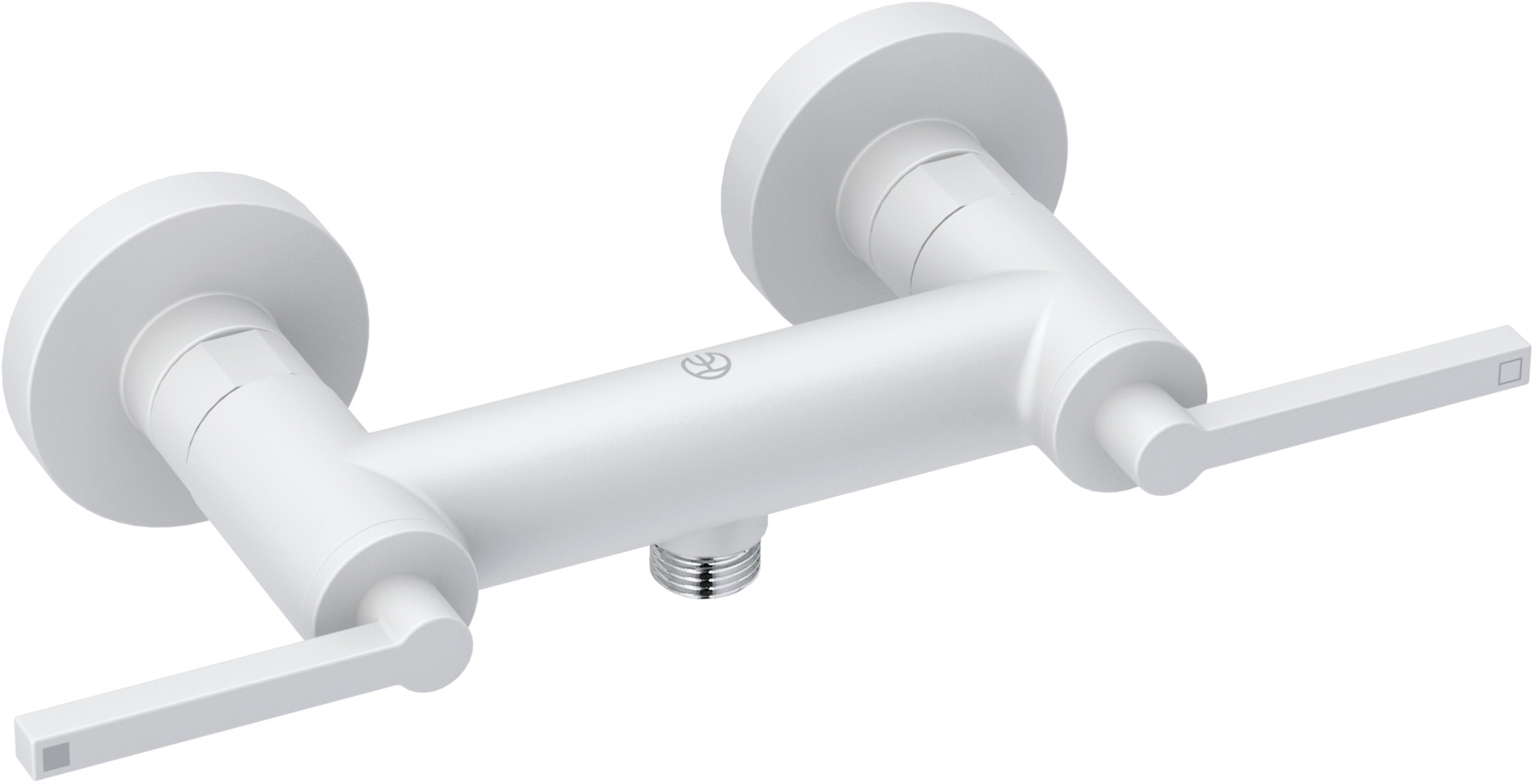 Kludi Nova Fonte Puristic mitigeur de douche murale blanc 207105315