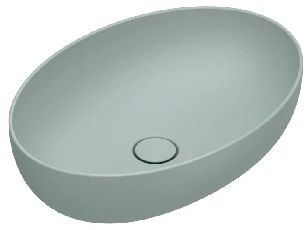 Catalano Sfera lavabo 60x42 cm ovale à poser bleu 0522600028