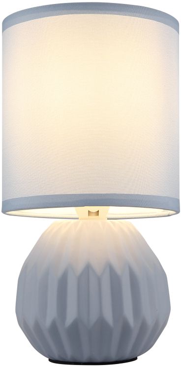 Globo Lighting Sylas lampe de table 1x40 W bleu 21730B