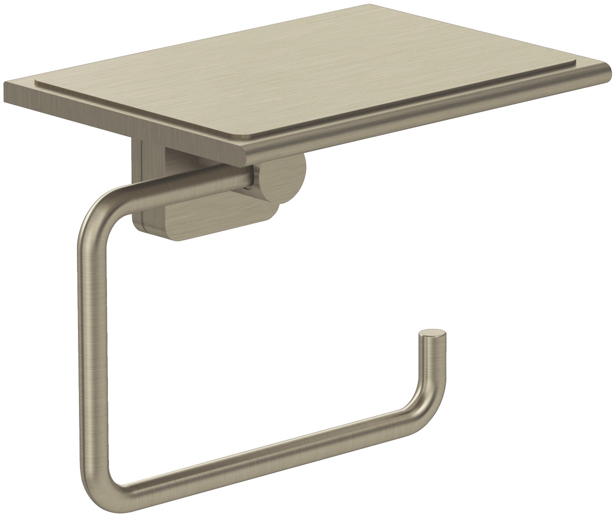 Kludi Vela S porte-papier toilette nickel 25971N5