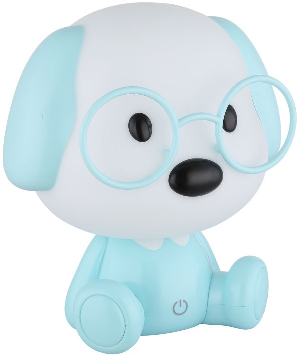 Globo Lighting Puppy veilleuse pour enfant 1x1 W bleu 21761B