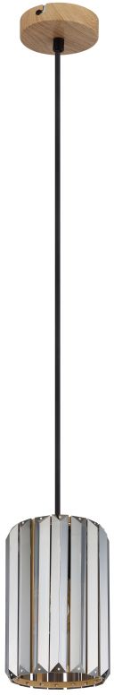 Globo Lighting Run lampe suspendue 1x60 W fumé 30220146