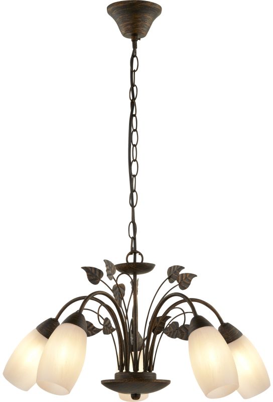 Globo Lighting Venezia lampe suspendue 5x40 W noir 30800523X