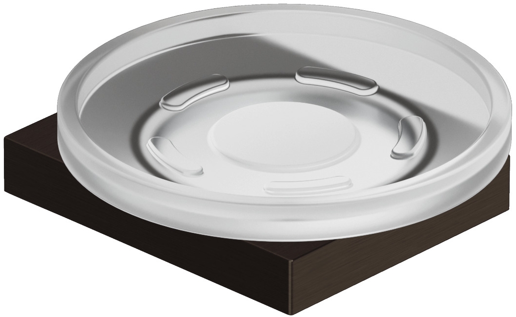 Kludi Vela C porte-savon mural noir-blanc 31985N2