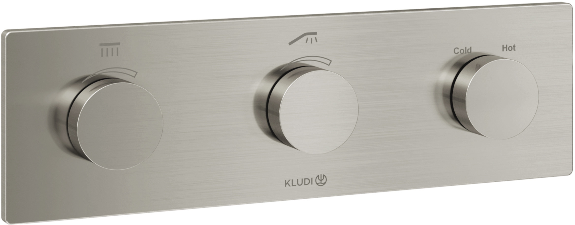 Kludi Pushtronic mitigeur bain-douche encastrée avec thermostat || 38300N5-00