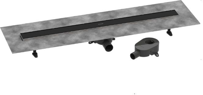 Hansgrohe Raindrain évacuation linéaire 120 cm noir 56276670