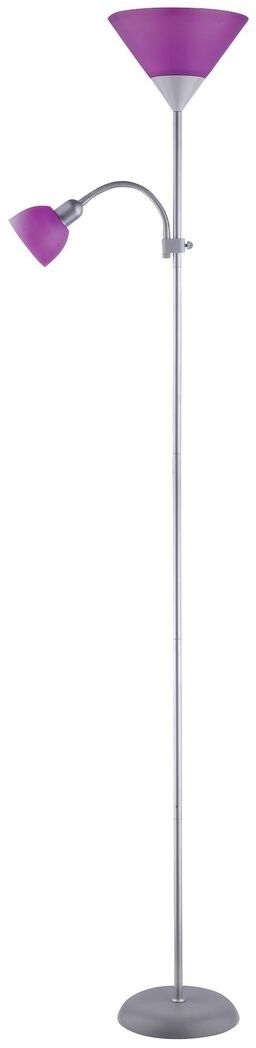 Rabalux Action lampadaire 2x100 W violet-argenté 4020