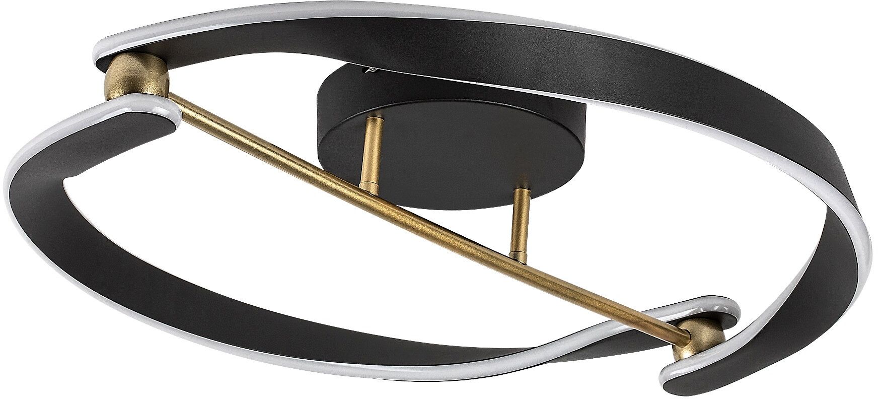 Rabalux Adalind plafonnier 1x40 W noir-doré 71149