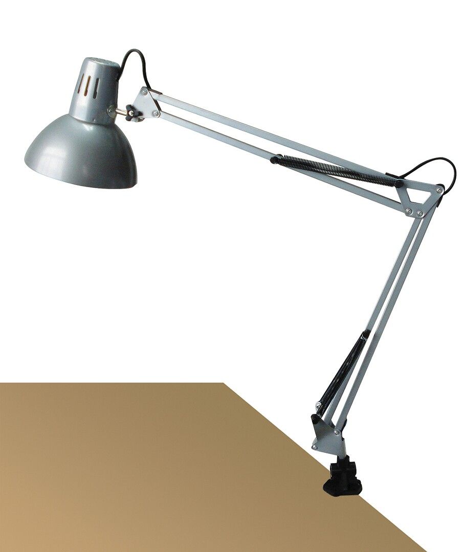 Rabalux Arno lampe de bureau 1x60 W argenté 4216