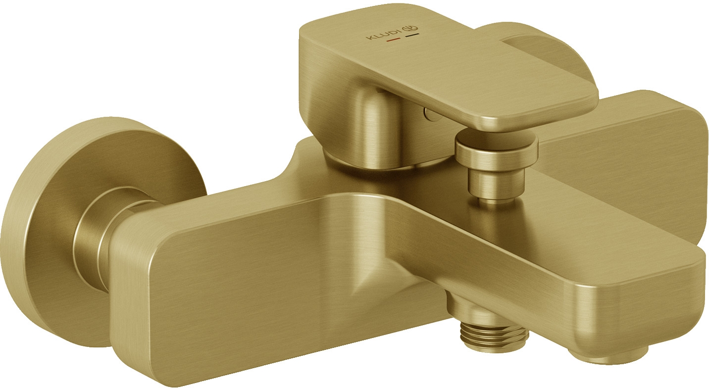Kludi Renon mitigeur bain-douche murale doré 42691N075