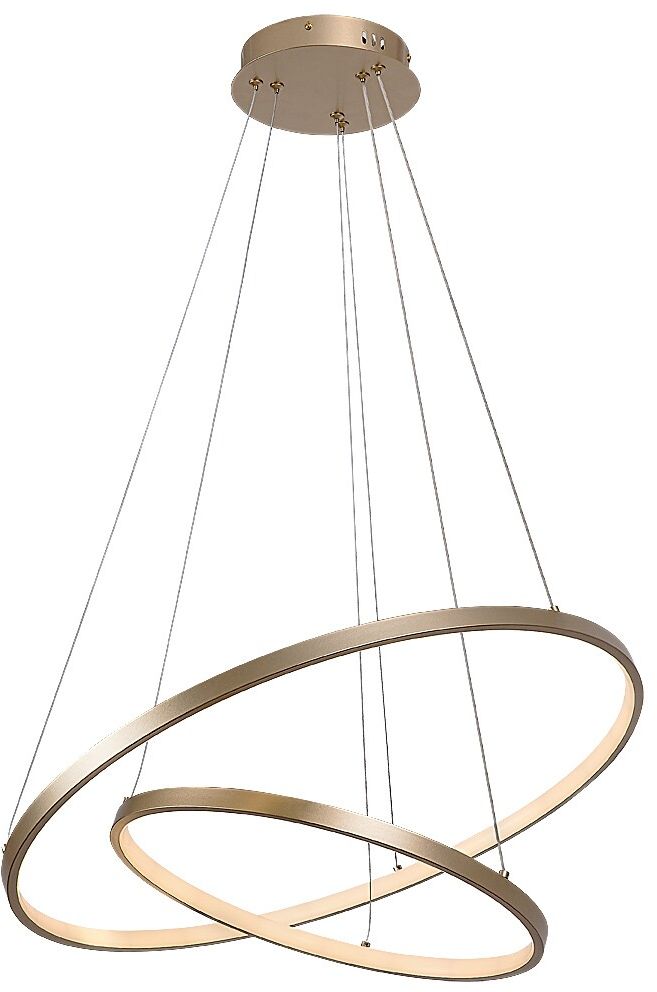 Rabalux Beliza lampe suspendue 2x75 W doré 72348