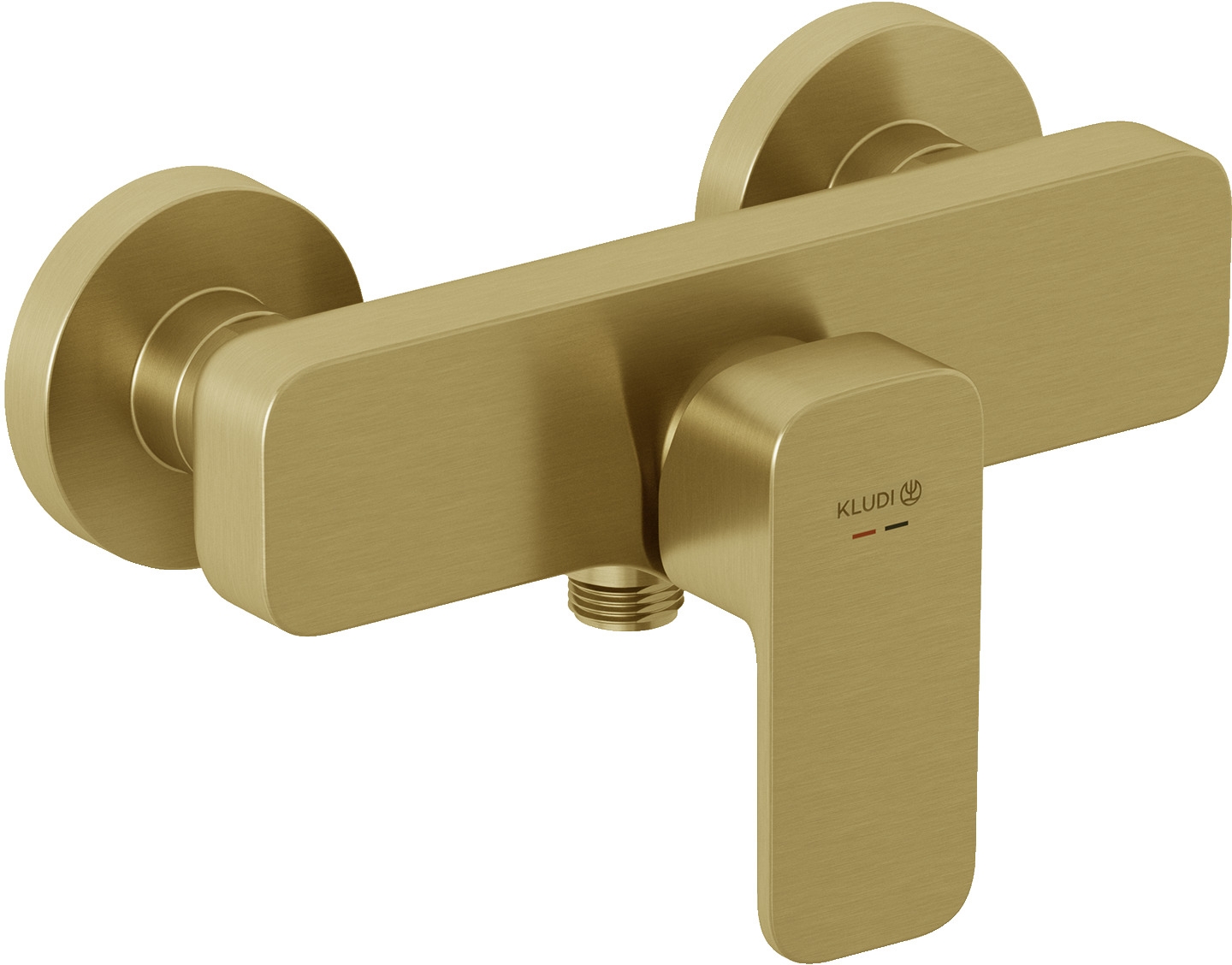 Kludi Renon mitigeur de douche murale doré 42831N075