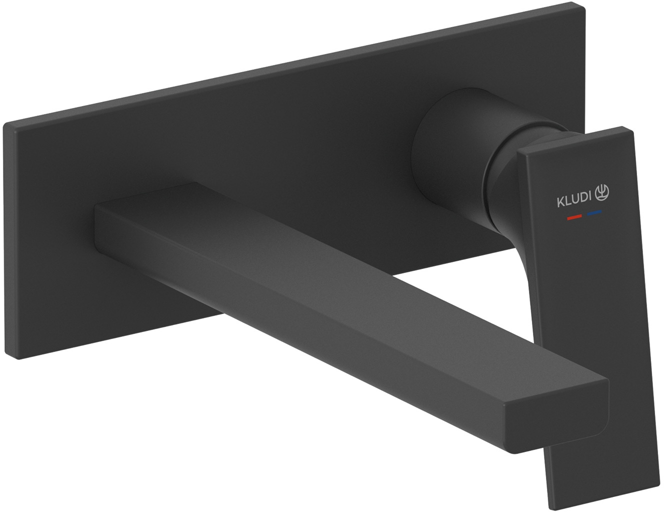 Kludi Decus mitigeur de lavabo encastrée noir 542443975