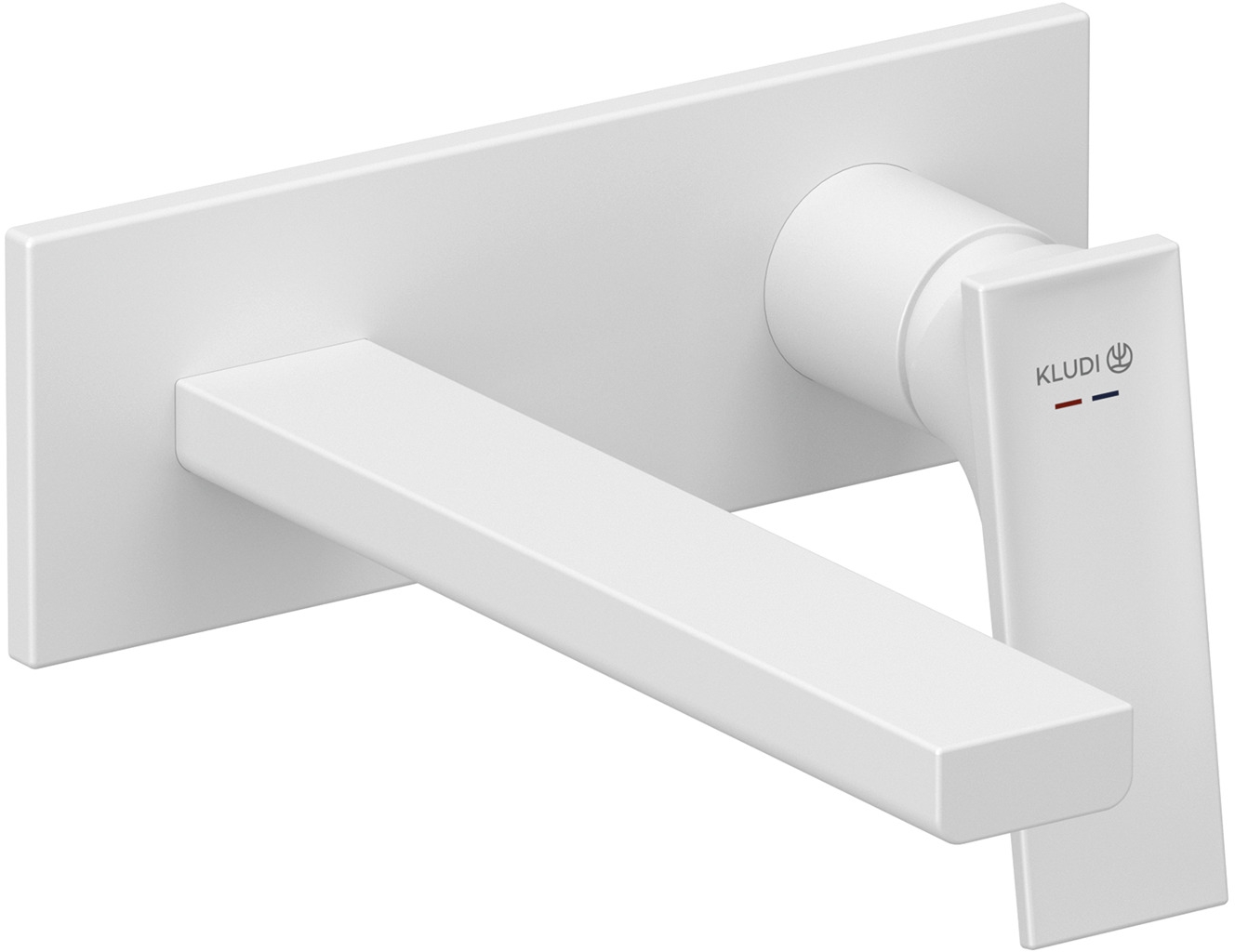 Kludi Decus mitigeur de lavabo encastrée blanc 542445375