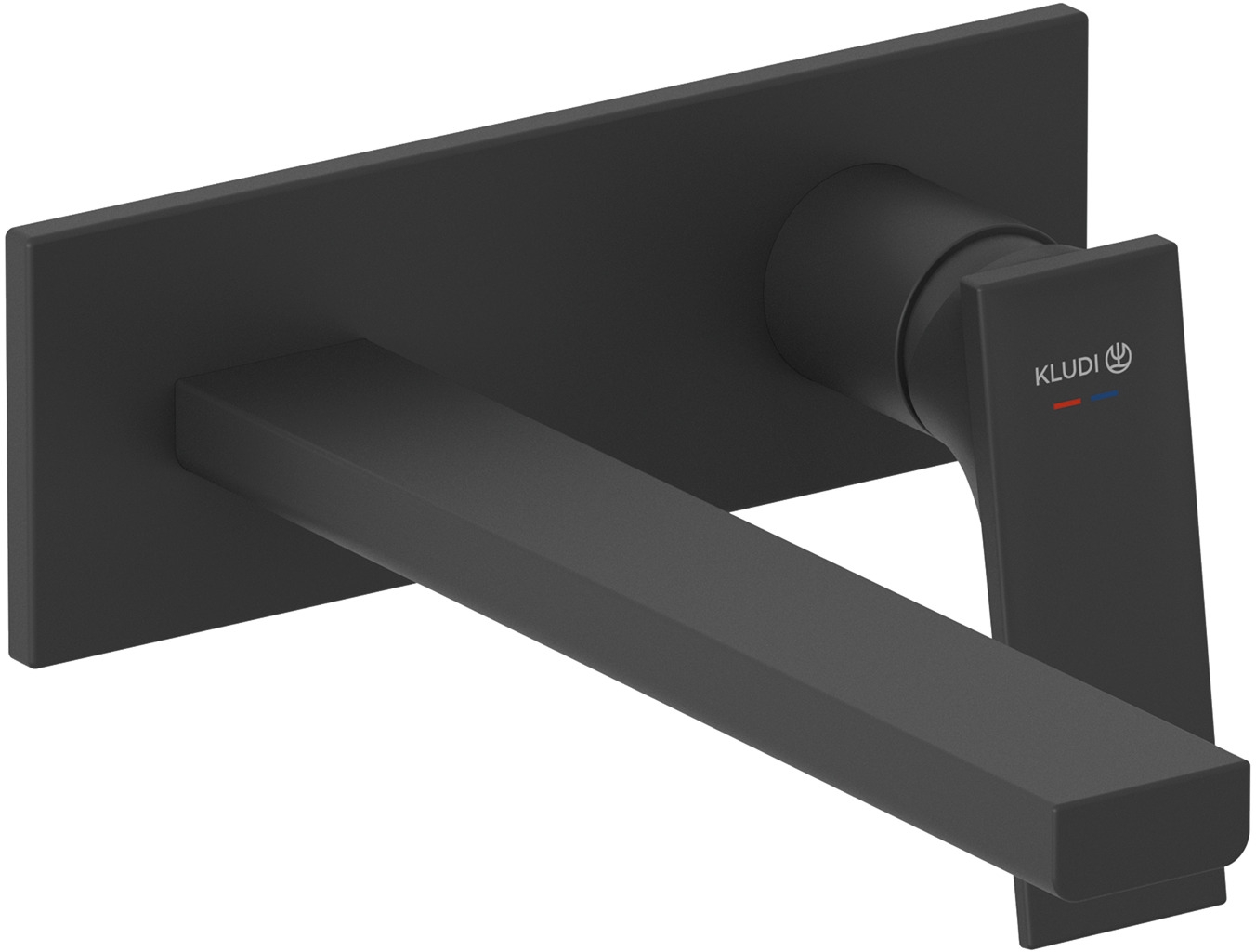 Kludi Decus mitigeur de lavabo encastrée noir 542453975
