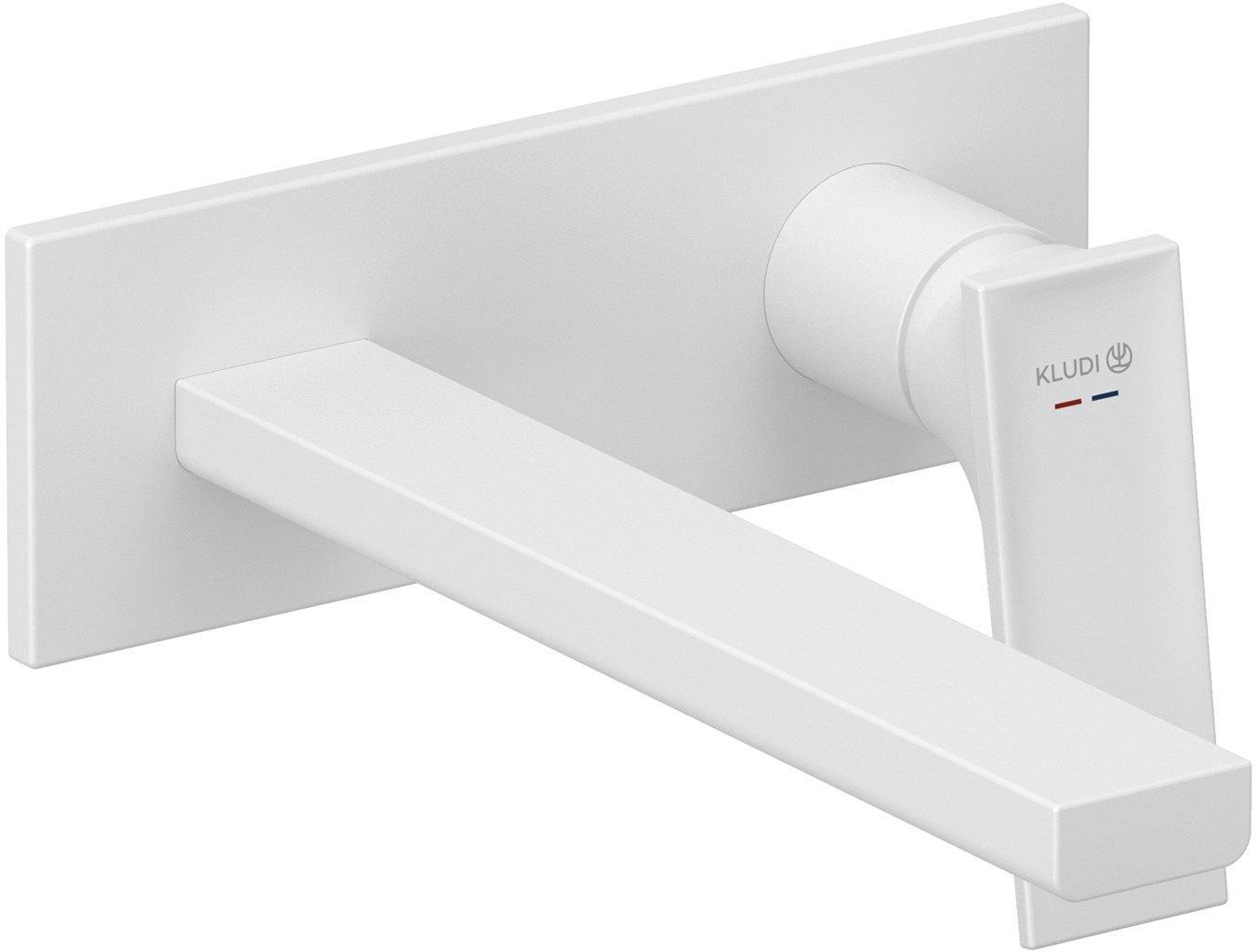 Kludi Decus mitigeur de lavabo encastrée blanc 542455375