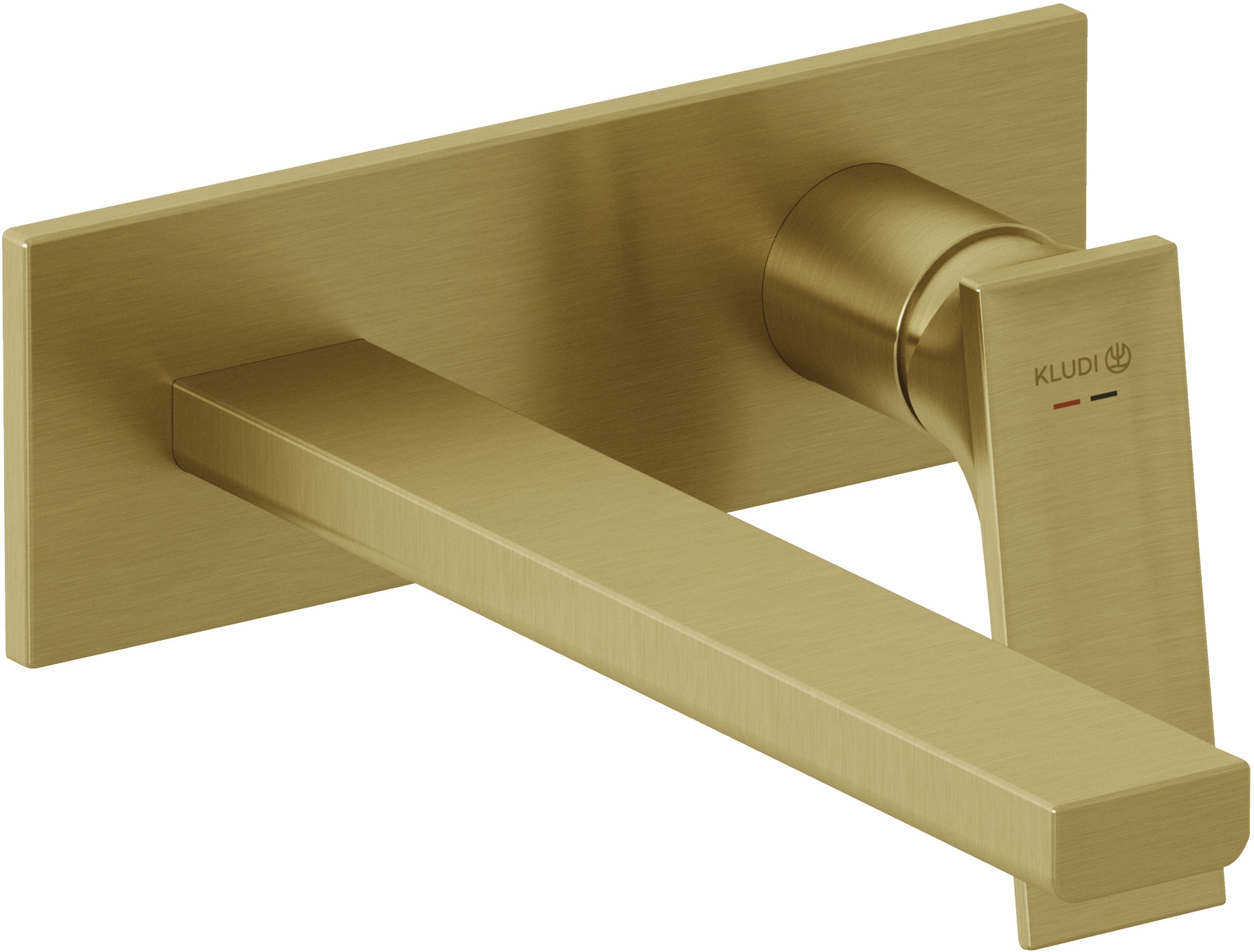 Kludi Decus mitigeur de lavabo encastrée doré 54245N075