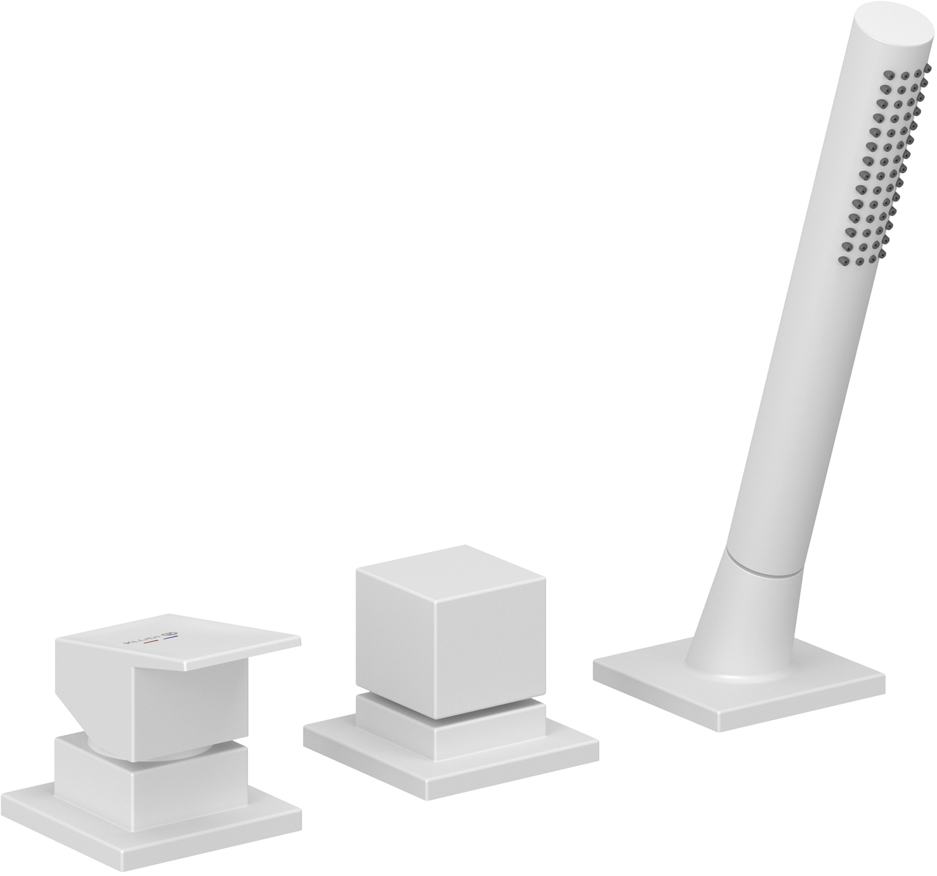 Kludi Decus mitigeur bain-douche pour baignoire blanc 544475375