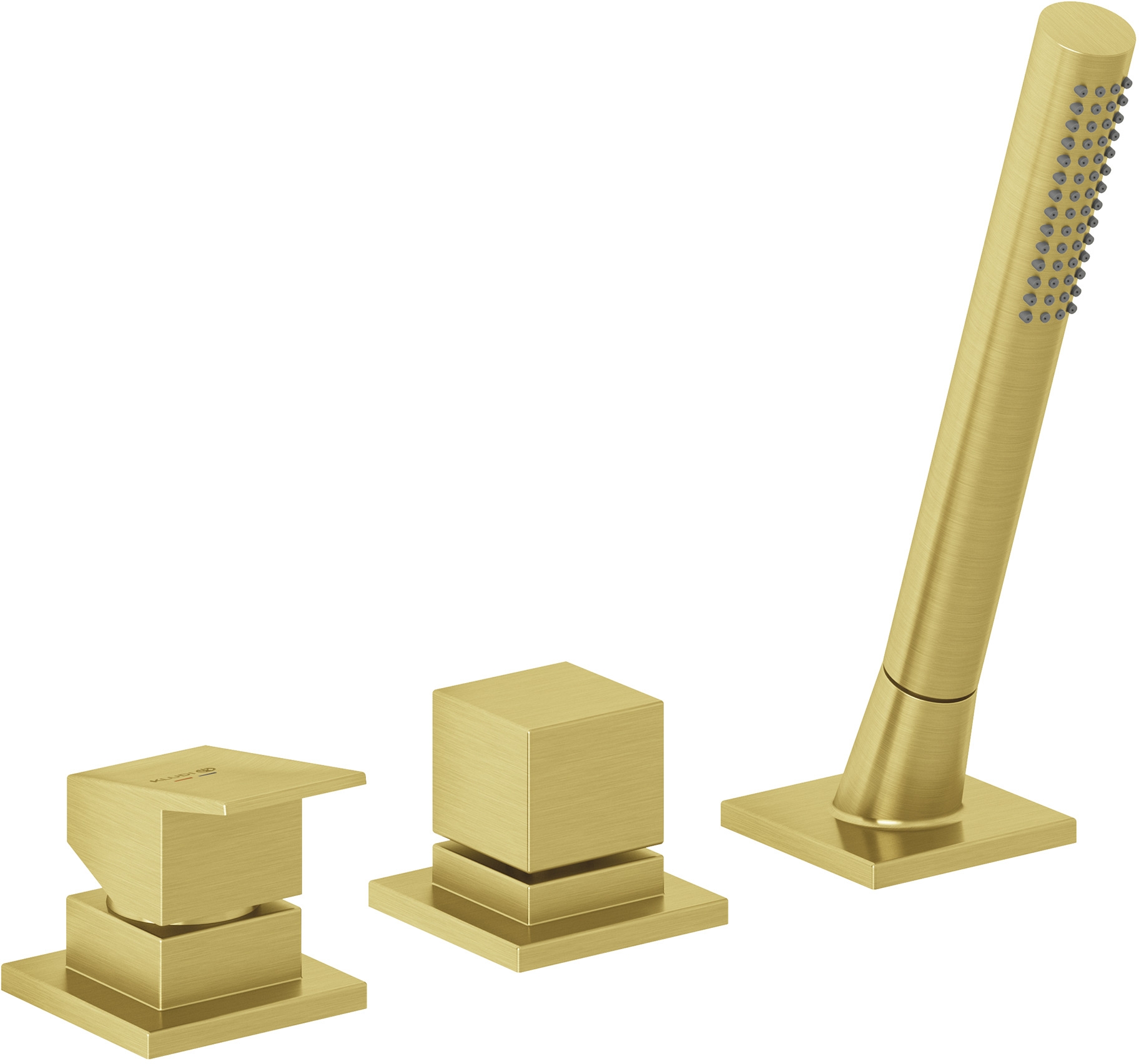 Kludi Decus mitigeur bain-douche pour baignoire doré 54447N075