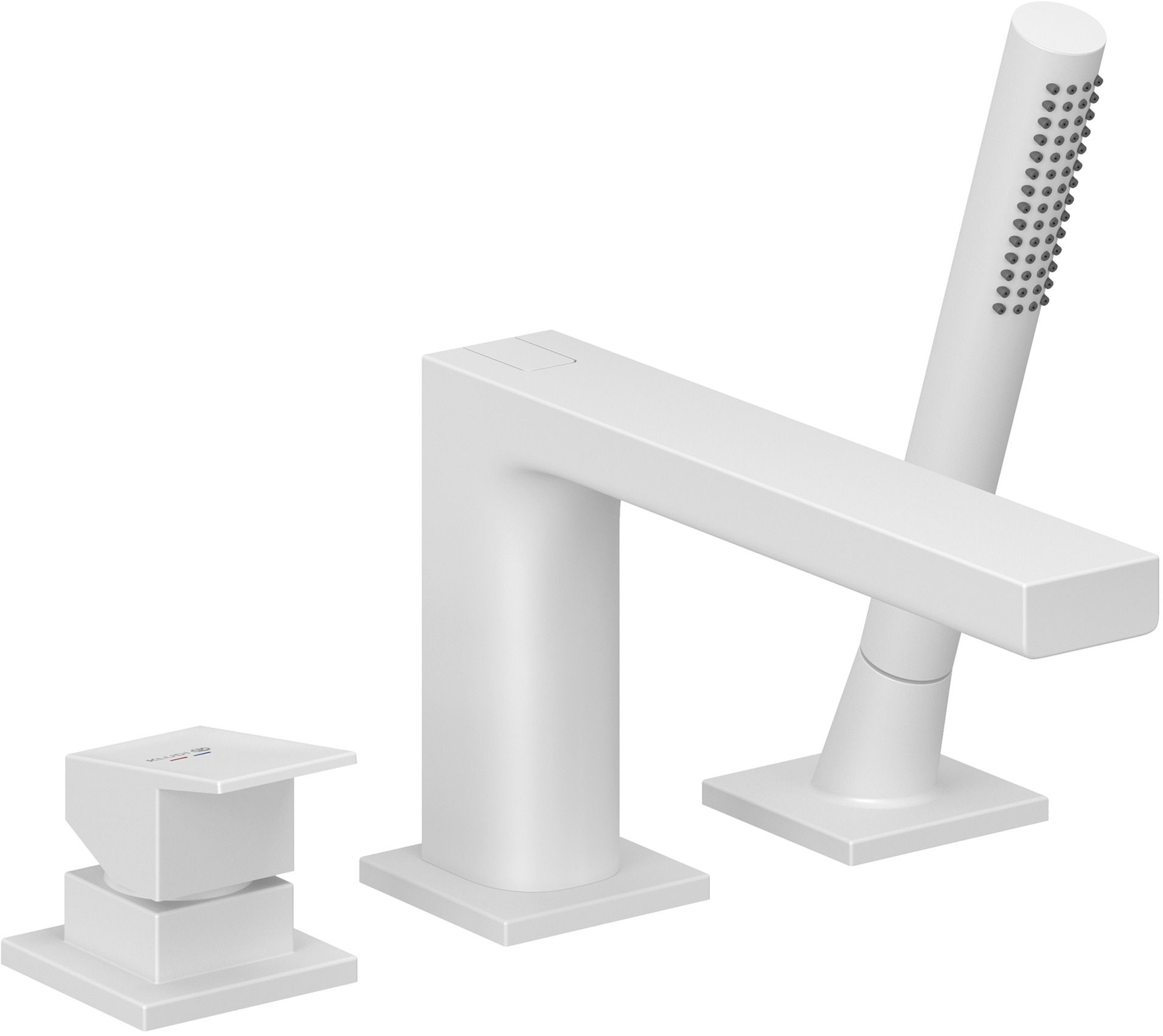 Kludi Decus mitigeur bain-douche pour baignoire blanc 544485375