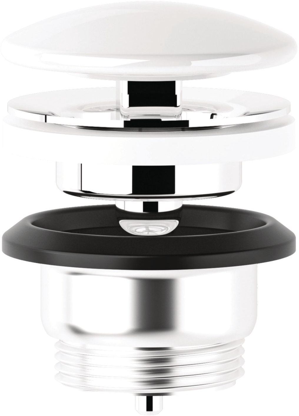 Kludi Rotexa bonde de lavabo blanc 1047143-00