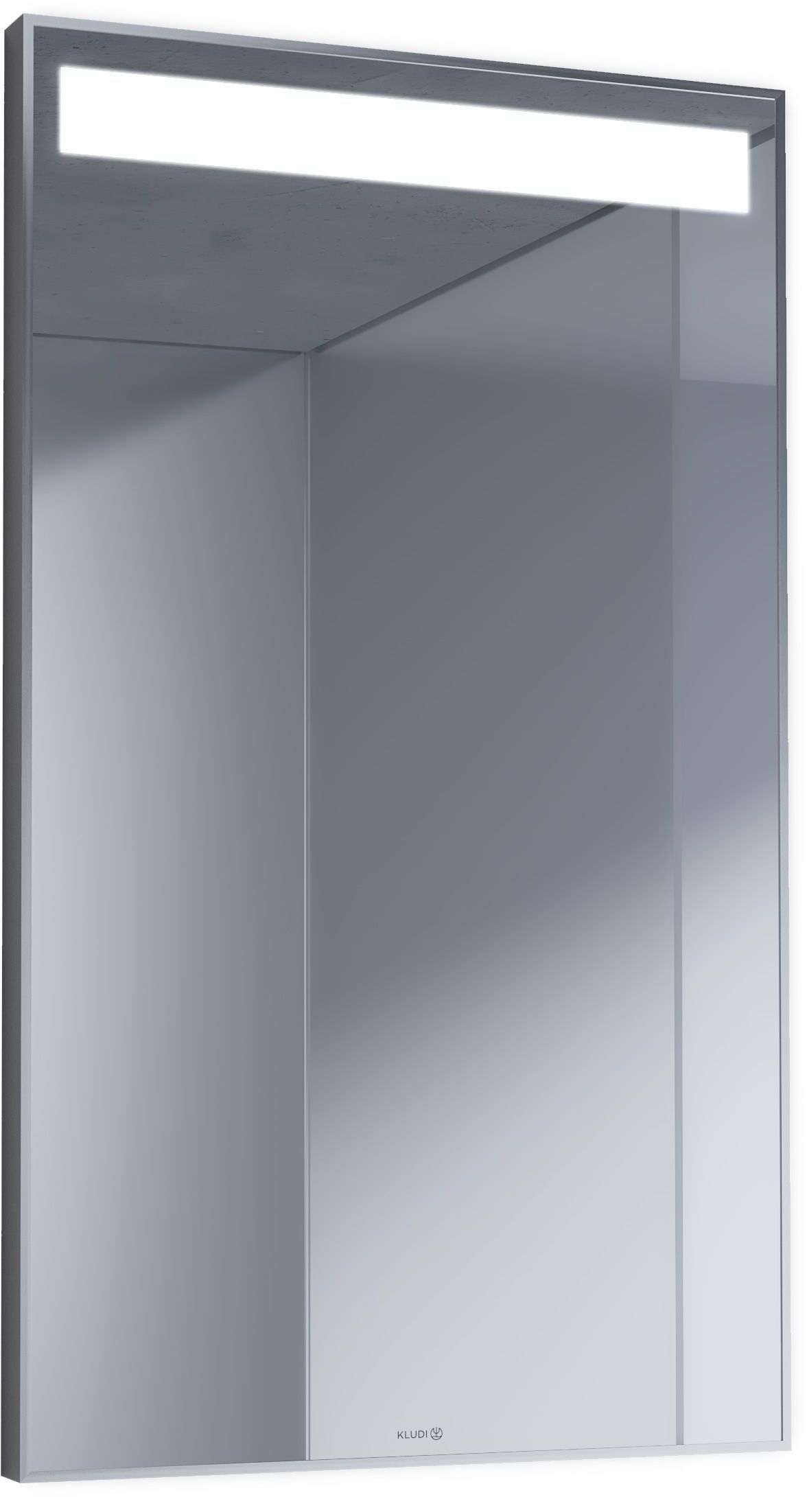 Kludi Luma miroir 40x68 cm rectangulaire avec éclairage 17SP0400