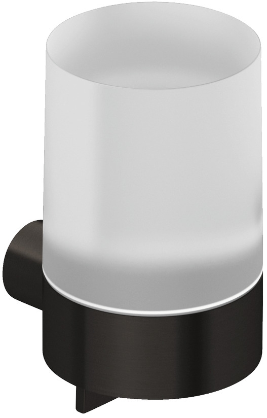 Kludi Vela R distributeur de savon 150 ml noir 58976N2