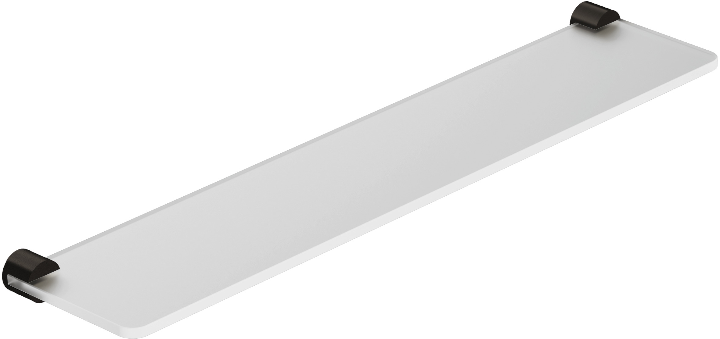 Kludi Vela R étagère 60 cm blanc-noir 58973N2