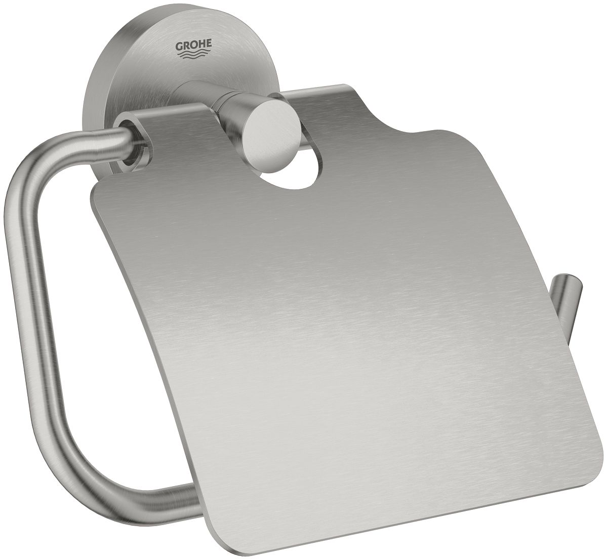 Grohe QuickFix porte-papier toilette acier 41179DC0