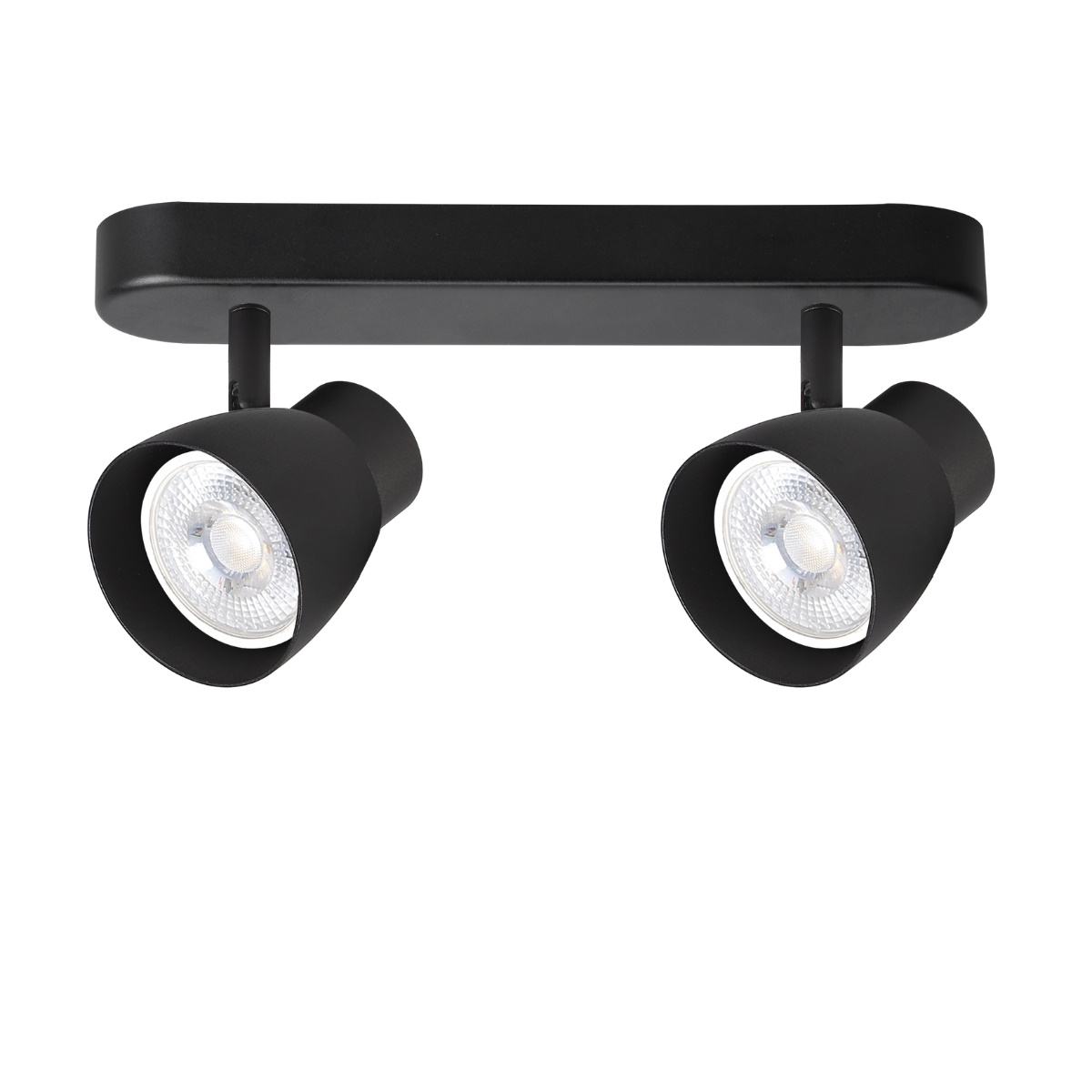 Light Prestige Dravo plafonnier 2x8 W noir LP-9523/2WS BK