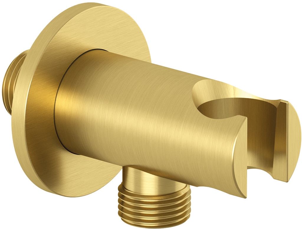 Kludi A-QA raccord coudé avec support doré 65567N0-00