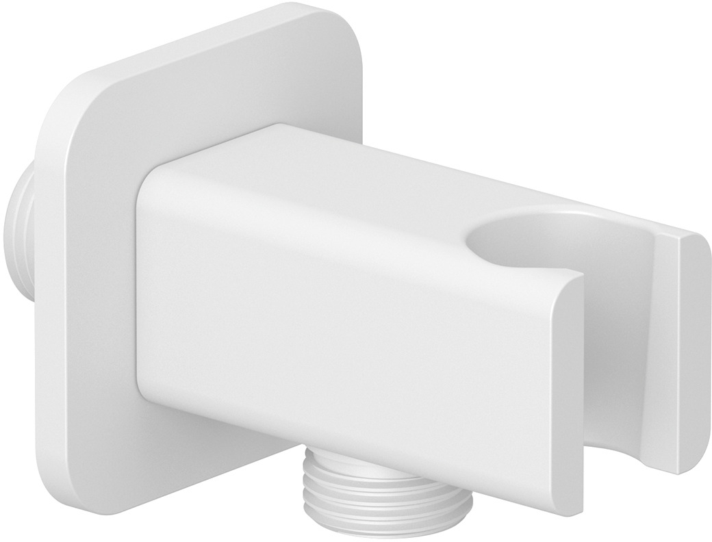 Kludi A-QA raccord coudé avec support blanc 6556853-00