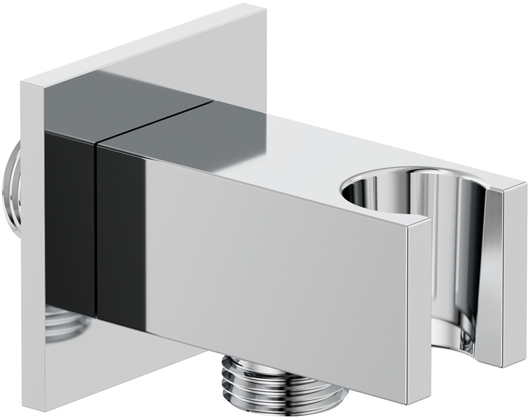 Kludi A-QA raccord coudé avec support chrome 6556905-00